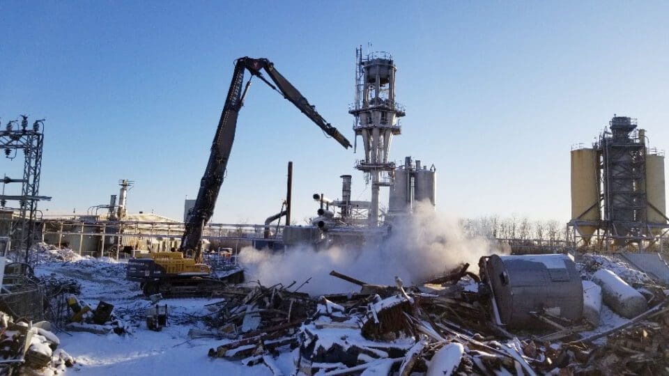 Ethanol plant decommissioning project