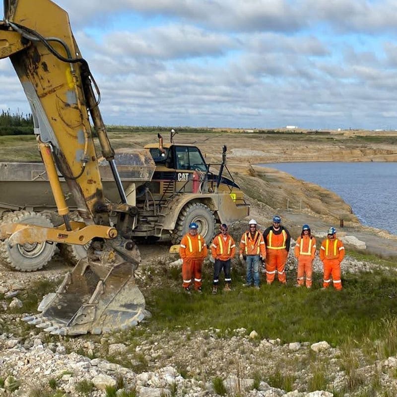 Mine decommissioning and reclamation project